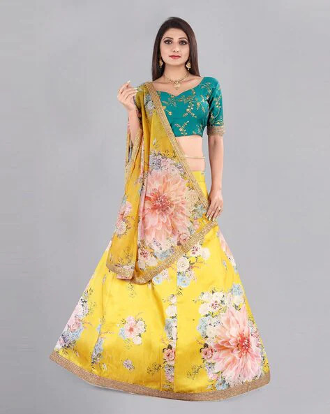 Floral Lehenga Choli