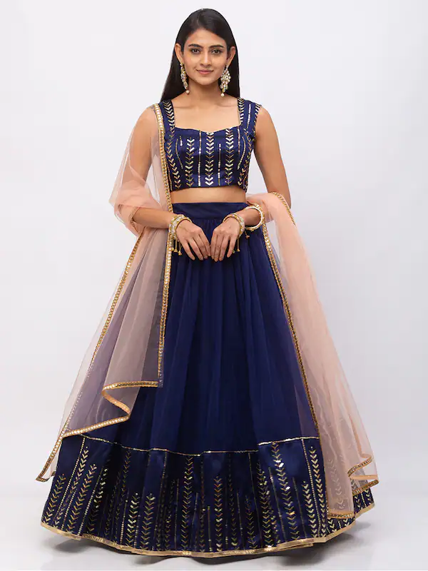 Net Lehengas