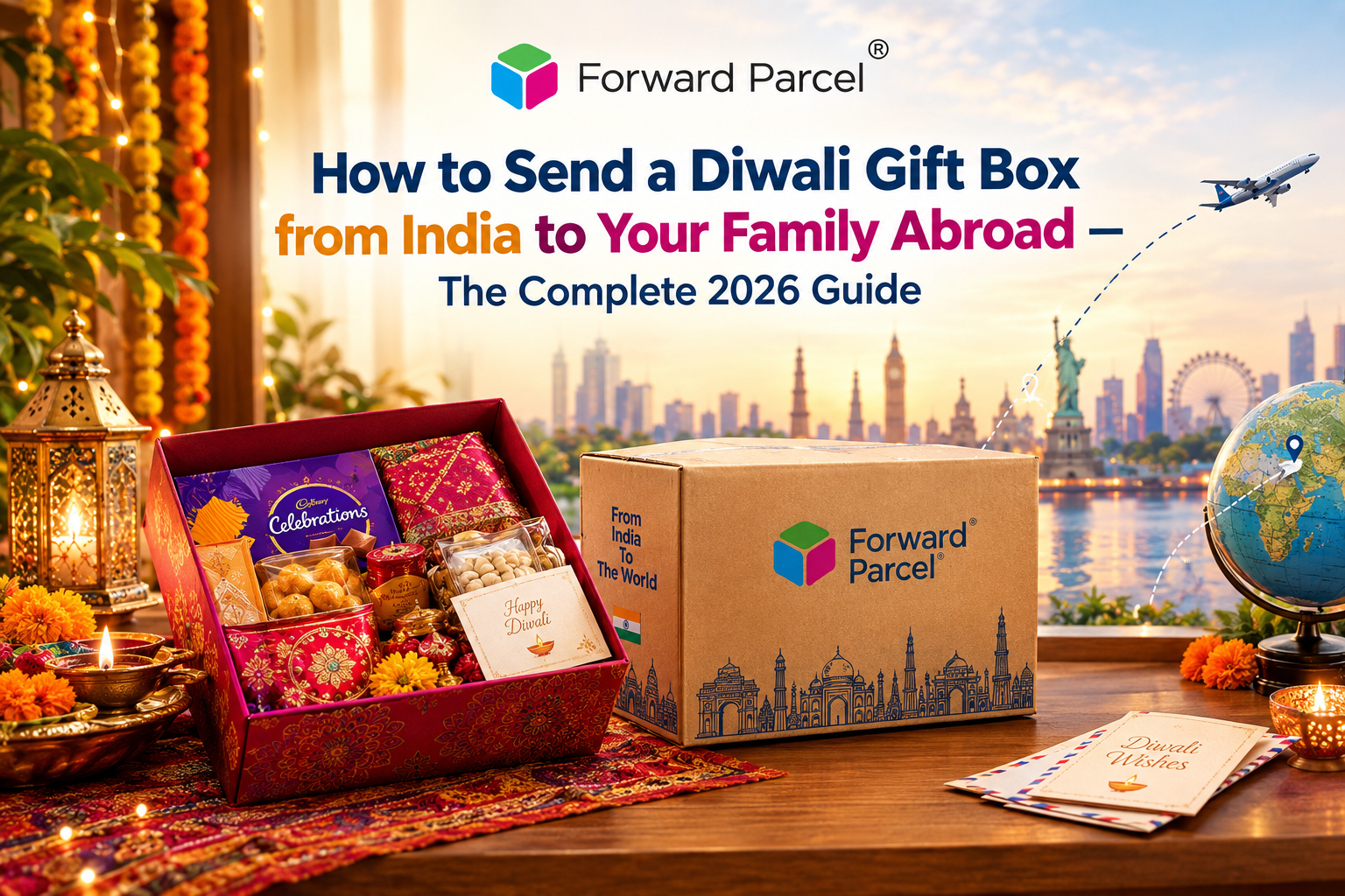 How to Send a Diwali Gift Box from India to Your Family Abroad — The Complete 2026 Guide